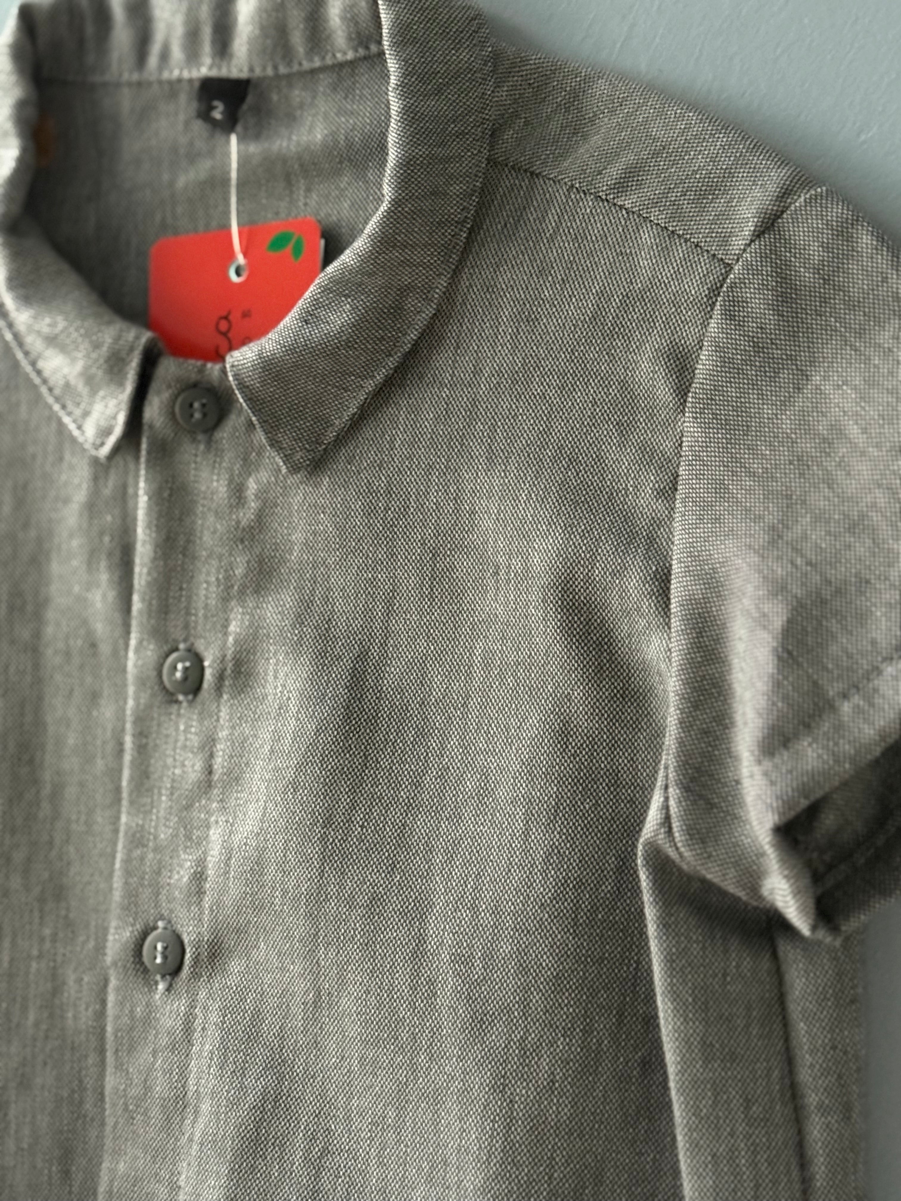 Camisa cinza mescla