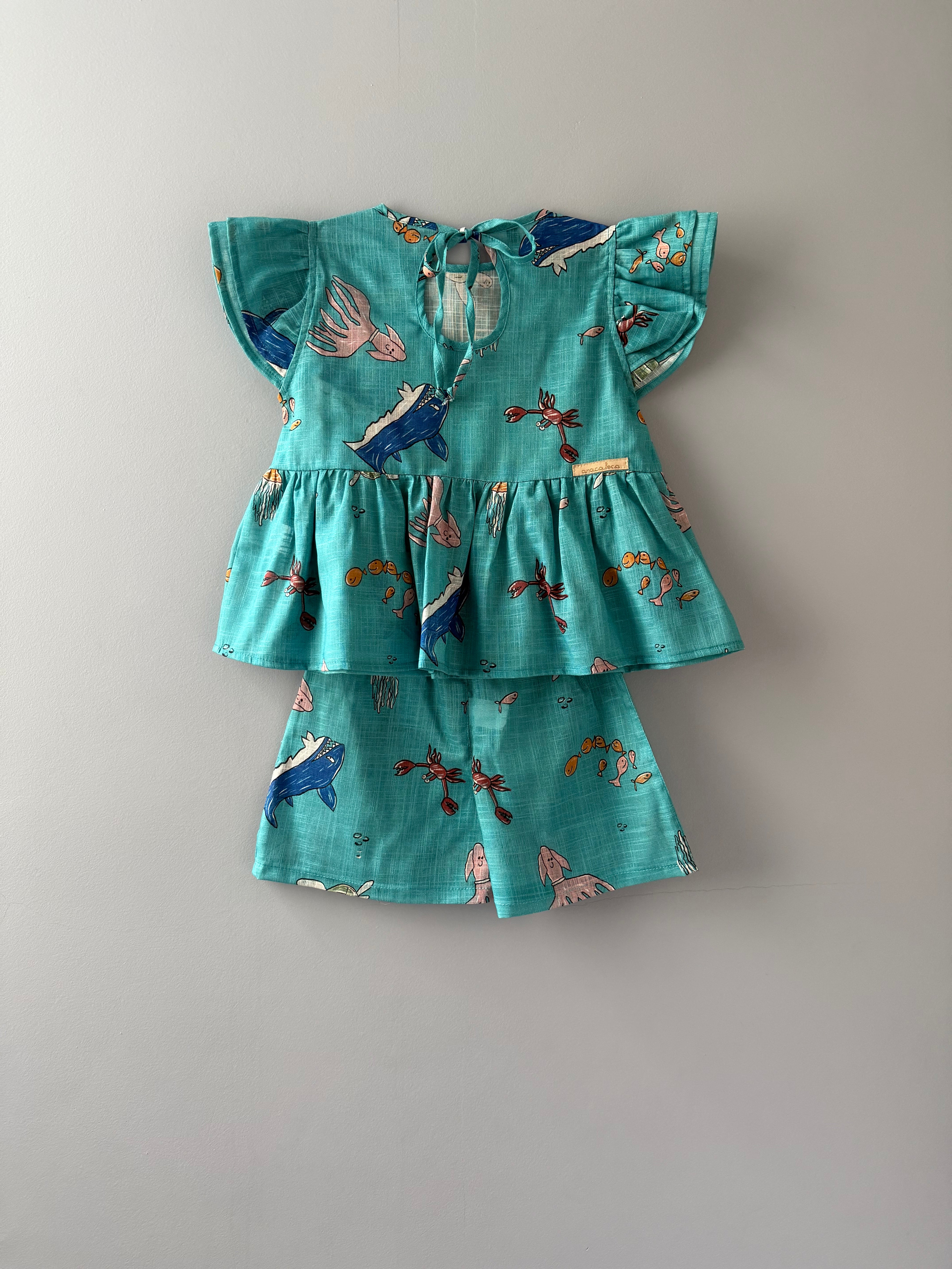 Conjunto fundo do mar