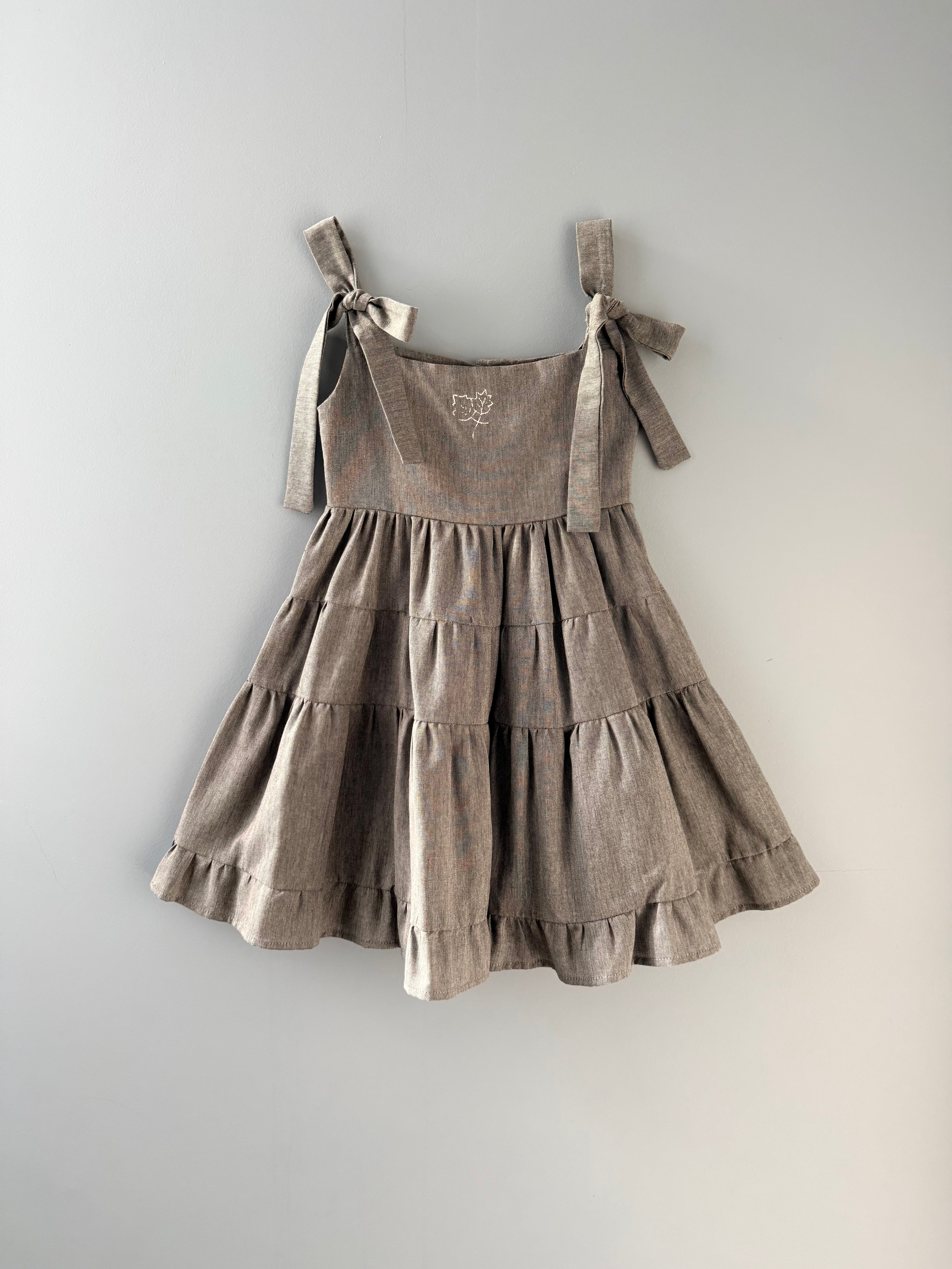 vestido laço