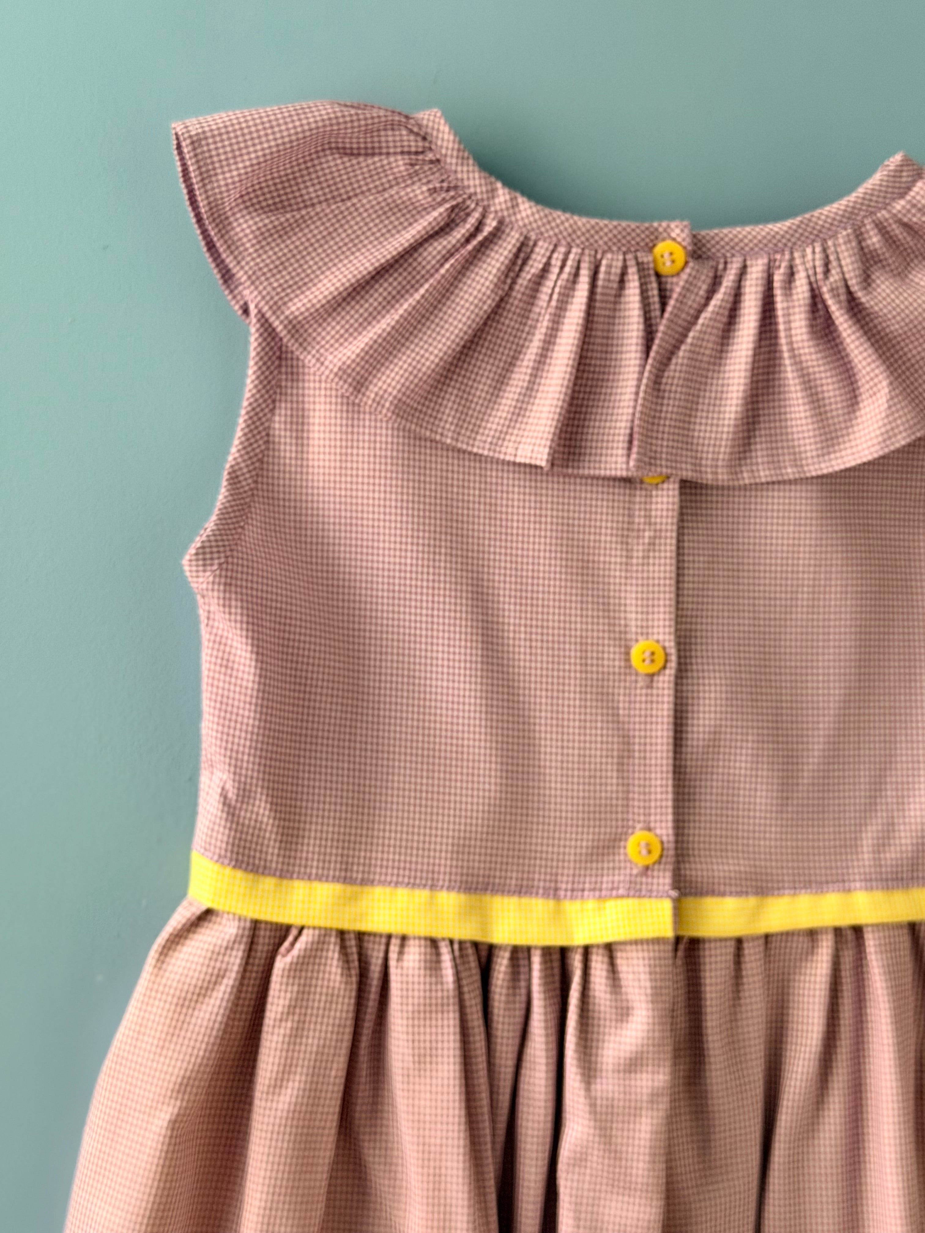Vestido algodão doce