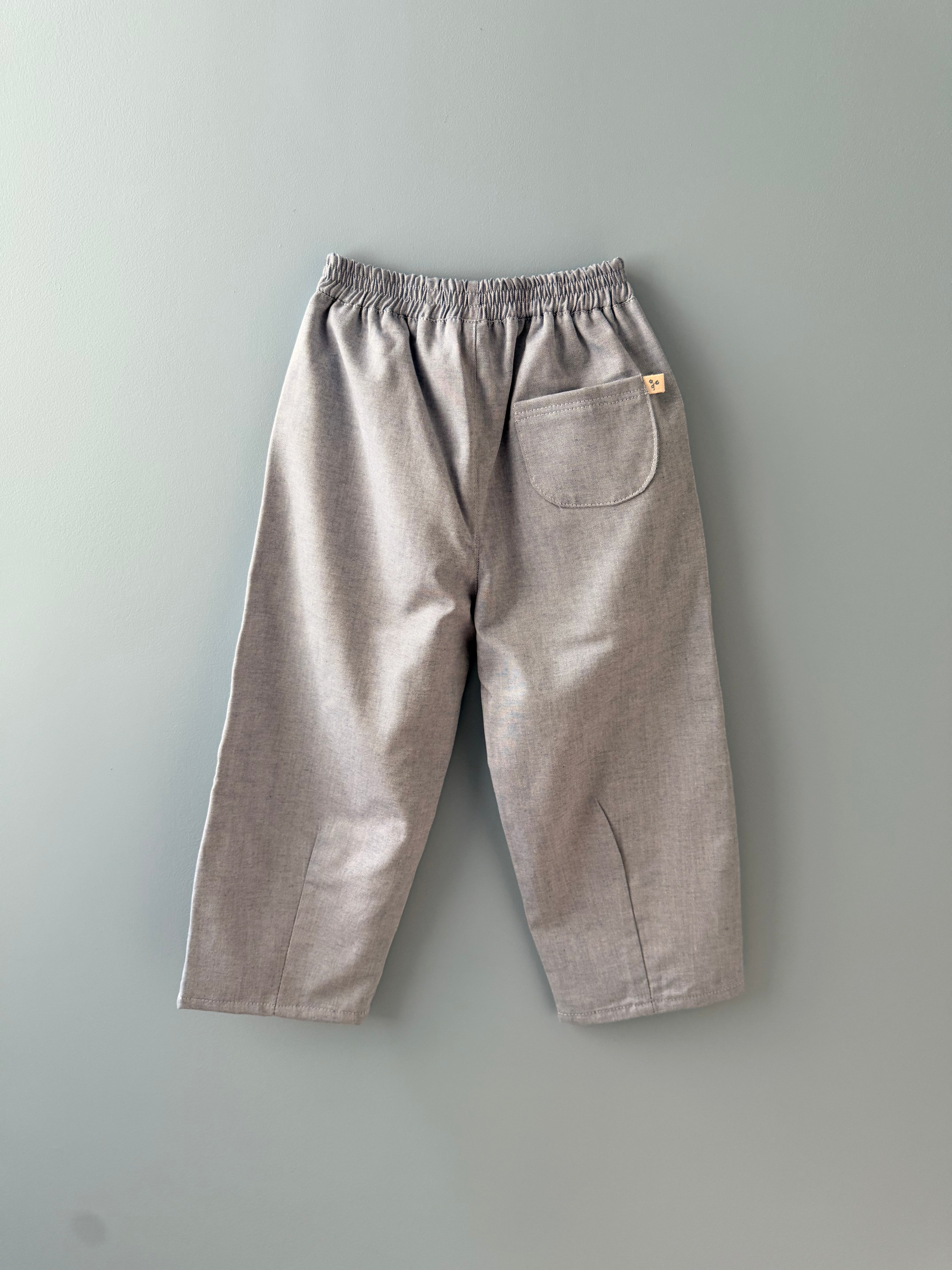 Calça ballon azul