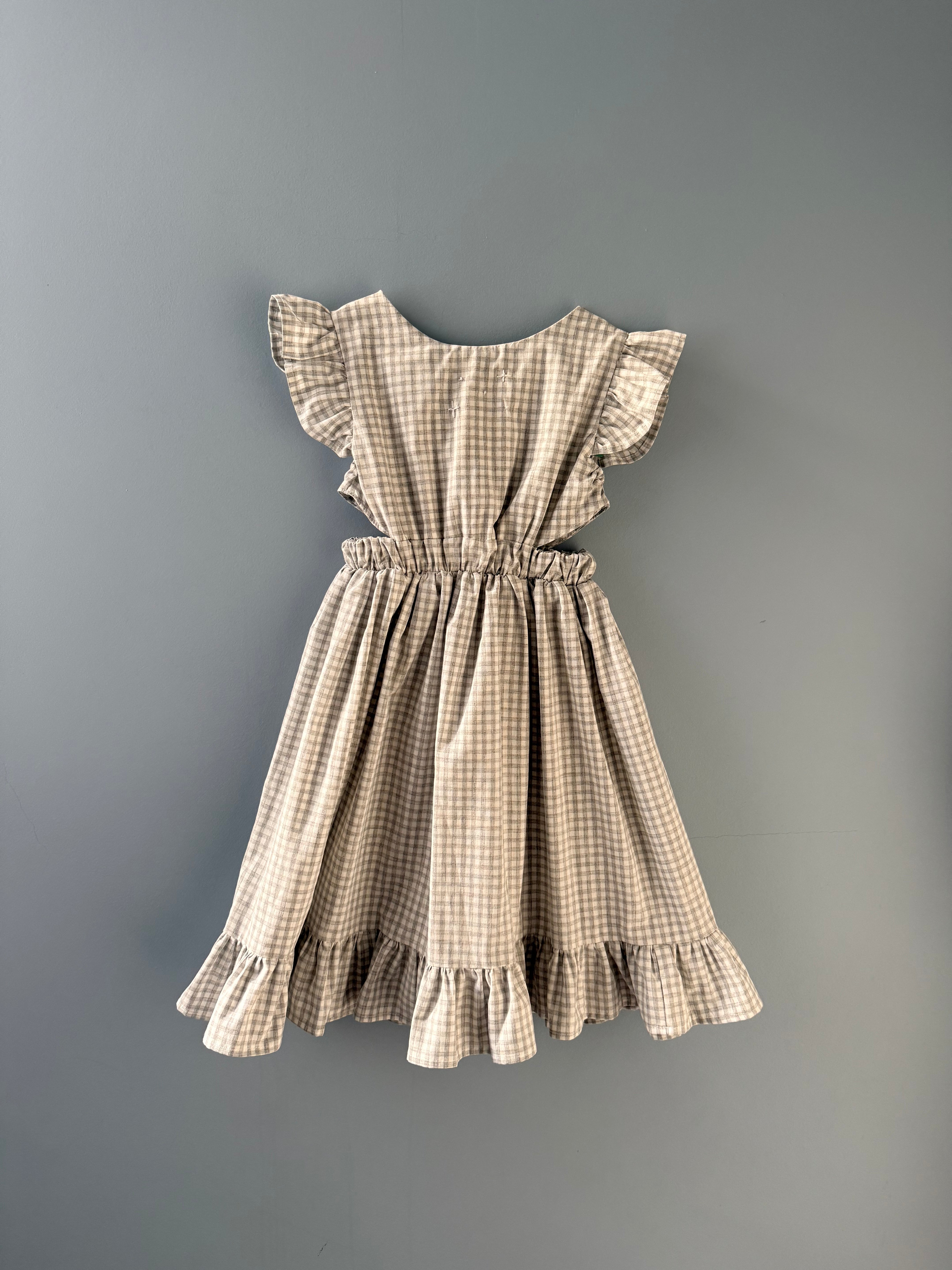 vestido vichy lua