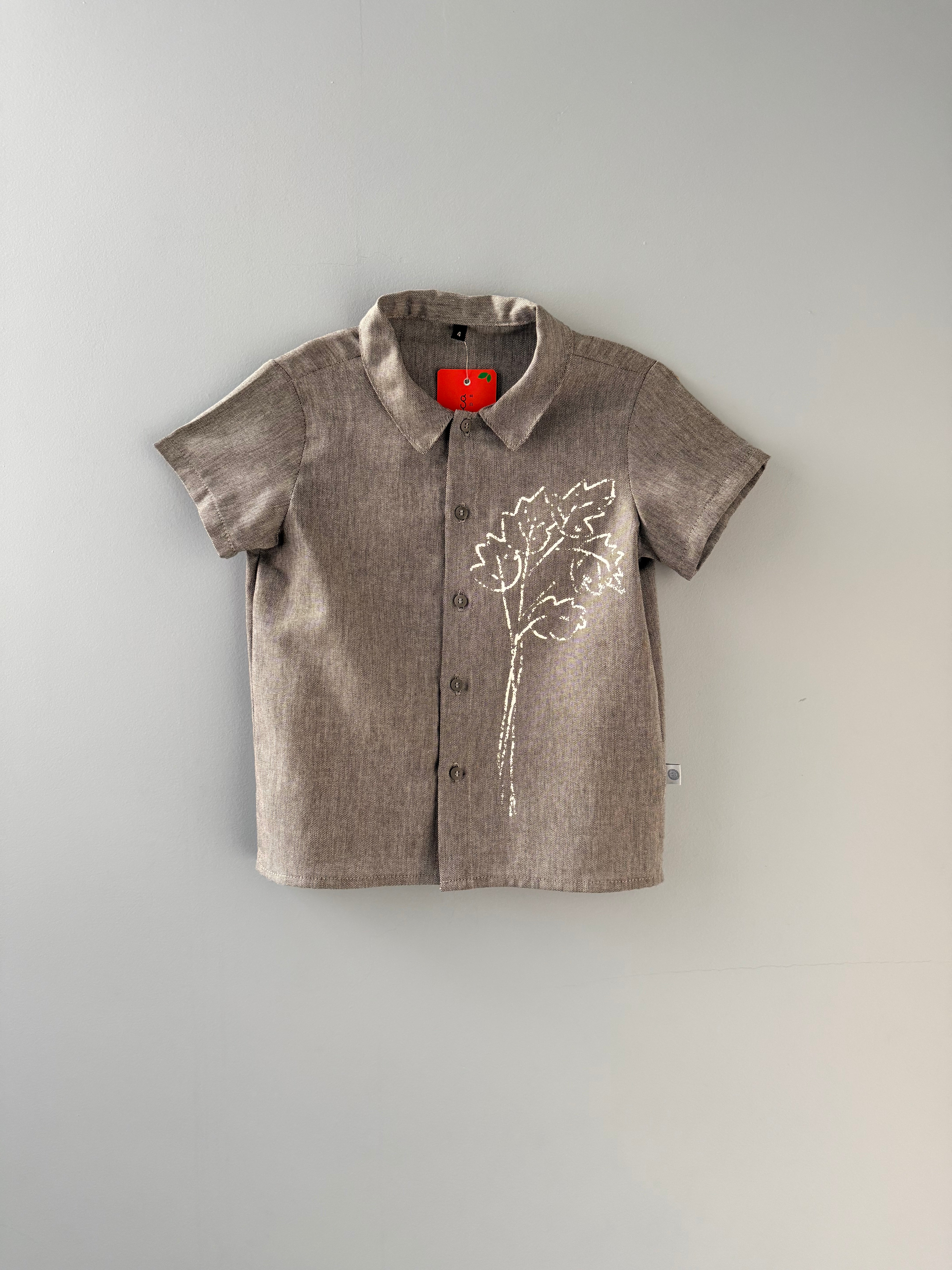 Camisa mescla com silk
