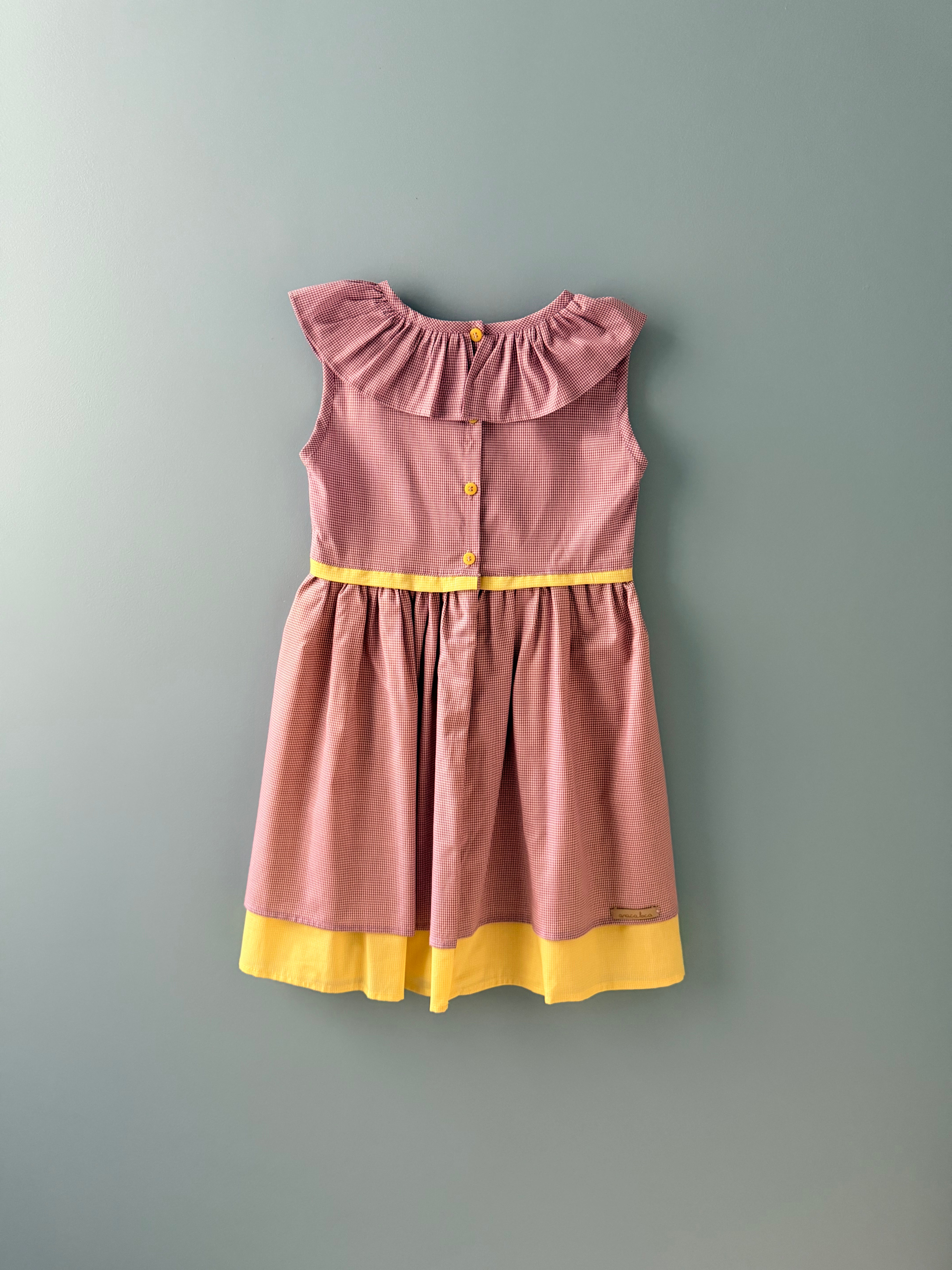 Vestido algodão doce